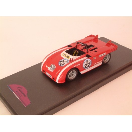 Fiat Abarth 2000 #22 Arturo Merzario Buenos Aires 1972 - Standard Built 1:43